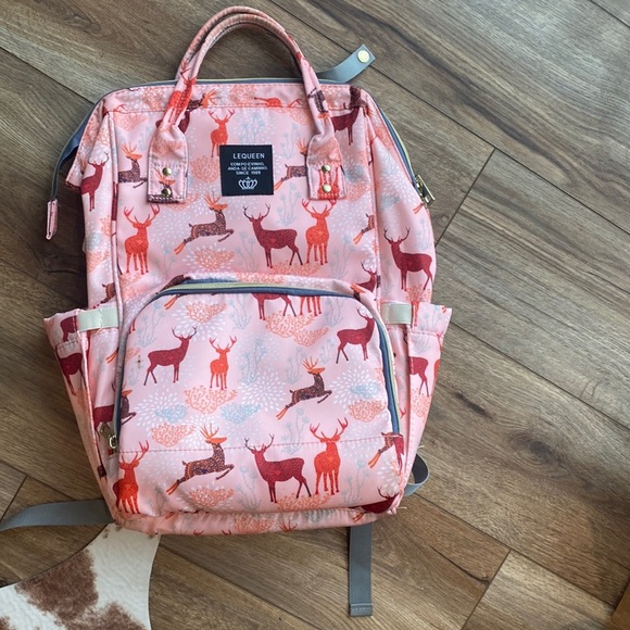 LeQueen Diaper/baby bag/backpack - Picture 1 of 7